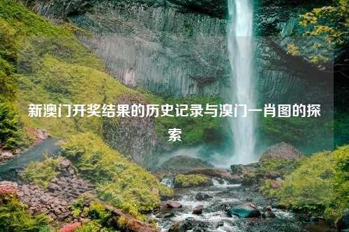 新澳门开奖结果的历史记录与溴门一肖图的探索