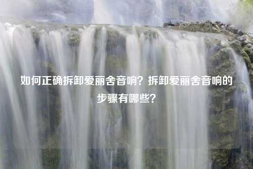 如何正确拆卸爱丽舍音响？拆卸爱丽舍音响的步骤有哪些？